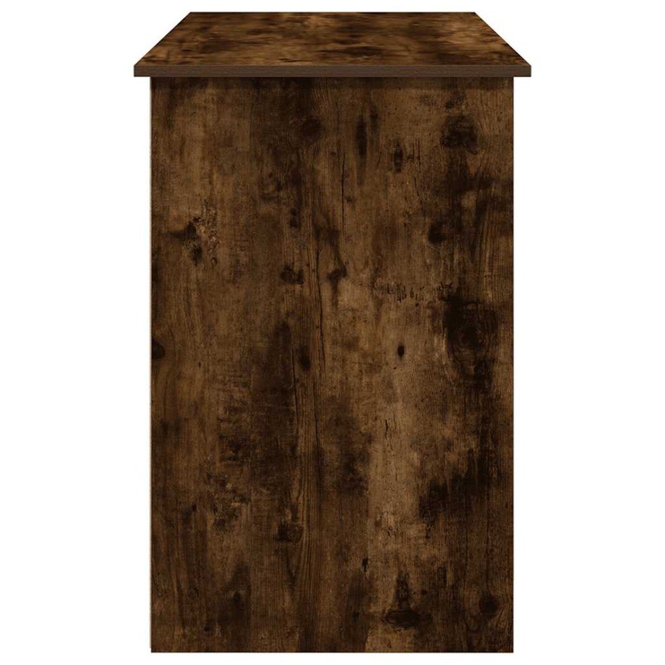 Escritorio de madera de ingeniería roble ahumado 102x50x75