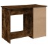 Escritorio de madera de ingeniería roble ahumado 102x50x75