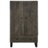 Aparador alto madera maciza de mango negro 60x33x100