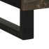 Aparador alto madera maciza de mango negro 60x33x100