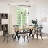 Mesa comedor NOAIN patas forma X madera maciza pino