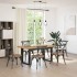 Mesa comedor NOAIN patas forma U madera maciza pino