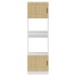 Armarios para horno 2 uds Lucca roble sonoma madera