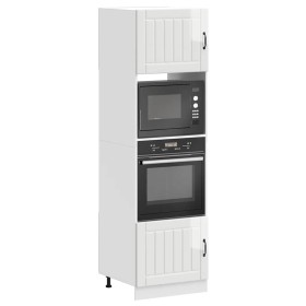 Armarios para horno 2 uds Kalmar blanco