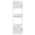 Armarios para horno 2 uds Kalmar blanco
