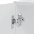 Armarios para horno 2 uds Kalmar blanco
