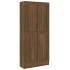 Estantería madera contrachapada roble marrón 82,5x30,5x185,5