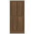 Estantería madera contrachapada roble marrón 82,5x30,5x185,5