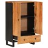 Aparador con cajón hierro y madera maciza acacia 60x33x100