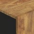 Aparador con cajón hierro y madera maciza mango 60x33x100