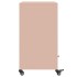 Aparador de acero laminado en frío rosa 68,5x39x72