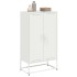 Aparador de acero blanco 68,5x38,5x123,5