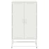Aparador de acero blanco 68,5x38,5x123,5