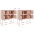 Aparador de acero laminado en frío rosa 100,5x39x107