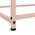 Aparador de acero laminado en frío rosa 100,5x39x107