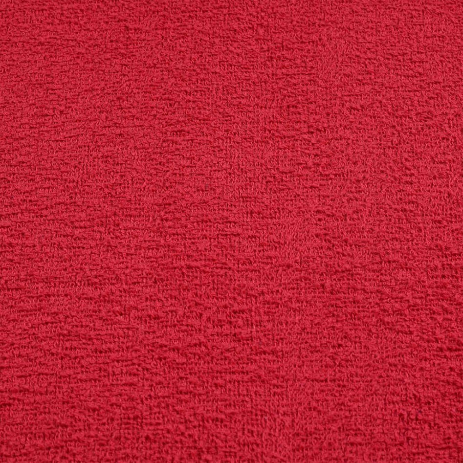 Toallas de baño 10 uds rojo 100x150 cm 360 gsm 100%