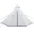 Tienda familiar tipi 6 personas tela opaca impermeable
