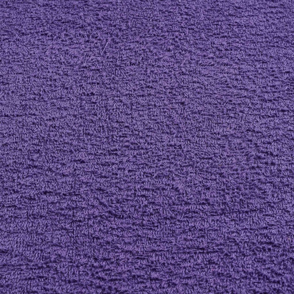 Toallas de baño 10 uds morado 100x150 cm 360 gsm 100%