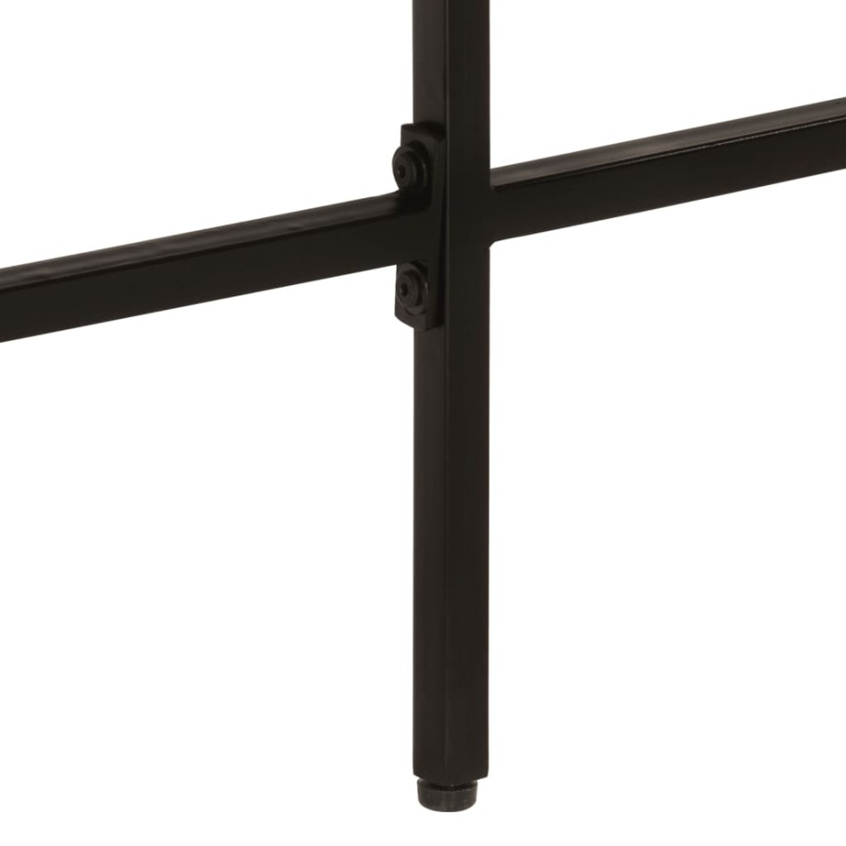 Escritorio madera maciza mango y hierro 165x110x77