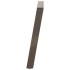 Patas mesa comedor forma U 2uds acero natural 100x(72-73)