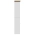 Mueble de baño BODO blanco y marrón 44x30x160