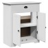 Mueble de baño con lavabo BODO blanco 70x35x80