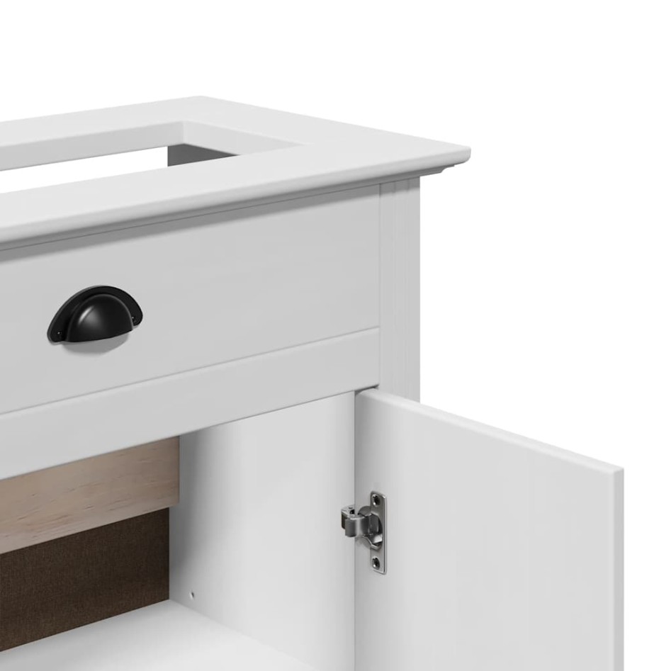 Mueble de baño con lavabo BODO blanco 70x35x80