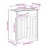 Mueble de baño con lavabo BODO blanco 70x35x80