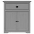 Mueble de entrada BODO gris 80x35x90