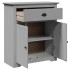 Mueble de entrada BODO gris 80x35x90