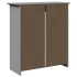 Mueble de entrada BODO gris 80x35x90