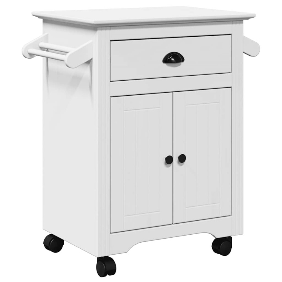 Carrito de cocina BODO blanco 72x45x80