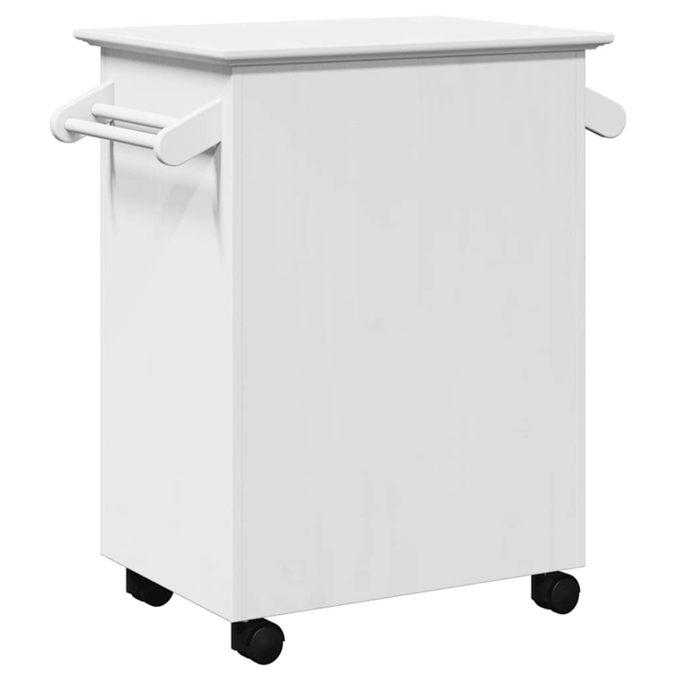 Carrito de cocina BODO blanco 72x45x80