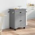 Carrito de cocina BODO gris 72x45x80