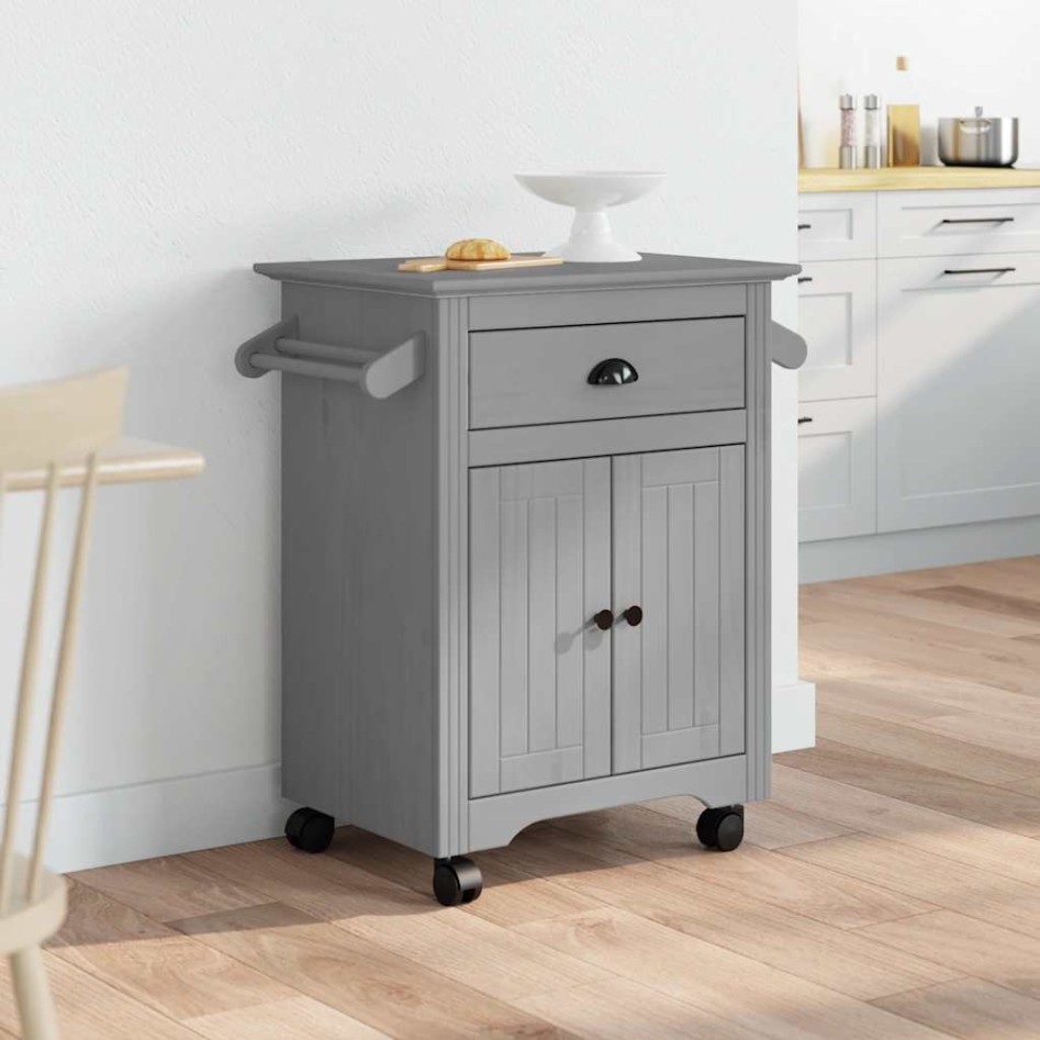 Carrito de cocina BODO gris 72x45x80