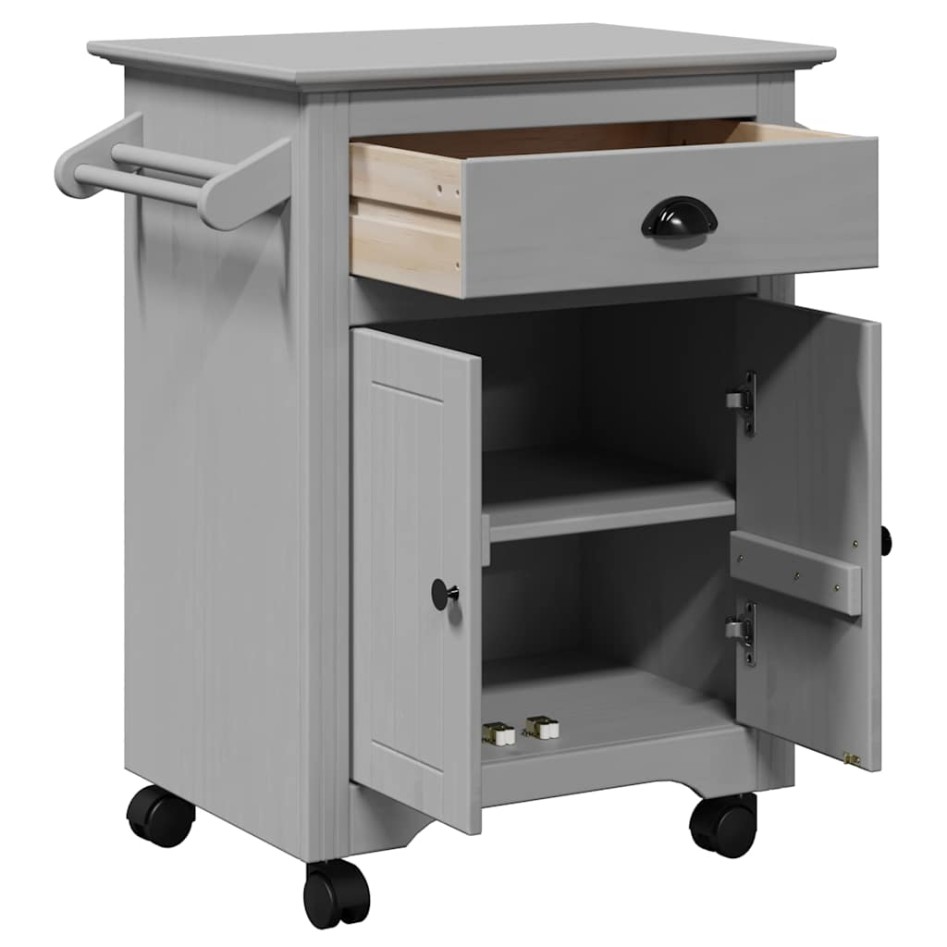 Carrito de cocina BODO gris 72x45x80
