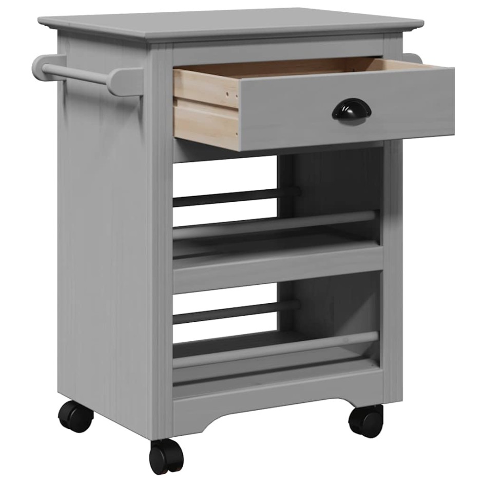 Carrito de cocina BODO gris 67,5x45x80