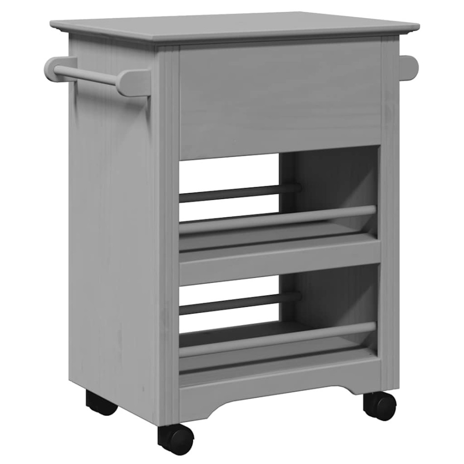 Carrito de cocina BODO gris 67,5x45x80