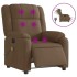 Sillón reclinable de masaje eléctrico tela