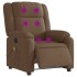 Sillón reclinable de masaje eléctrico tela