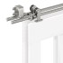 Kit de herrajes para puerta corredera 200 cm acero