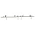 Kit de herrajes para puerta corredera 200 cm acero