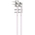 Kit de herrajes para puerta corredera 200 cm acero
