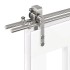 Kit de herrajes para puerta corredera 200 cm acero