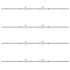 Kit de herrajes para puerta corredera 400 cm acero