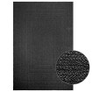 Alfombra ZIZUR apariencia yute interior exterior antracita