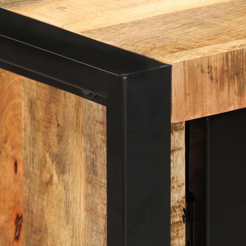 Mueble consola madera maciza de mango 90x35x75