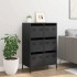 Aparador acero negro 68x39x101,5