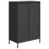 Aparador acero negro 68x39x101,5
