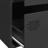 Aparador acero negro 68x39x101,5